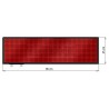 Wyśw. tekstowy LED 86 x 25 cm